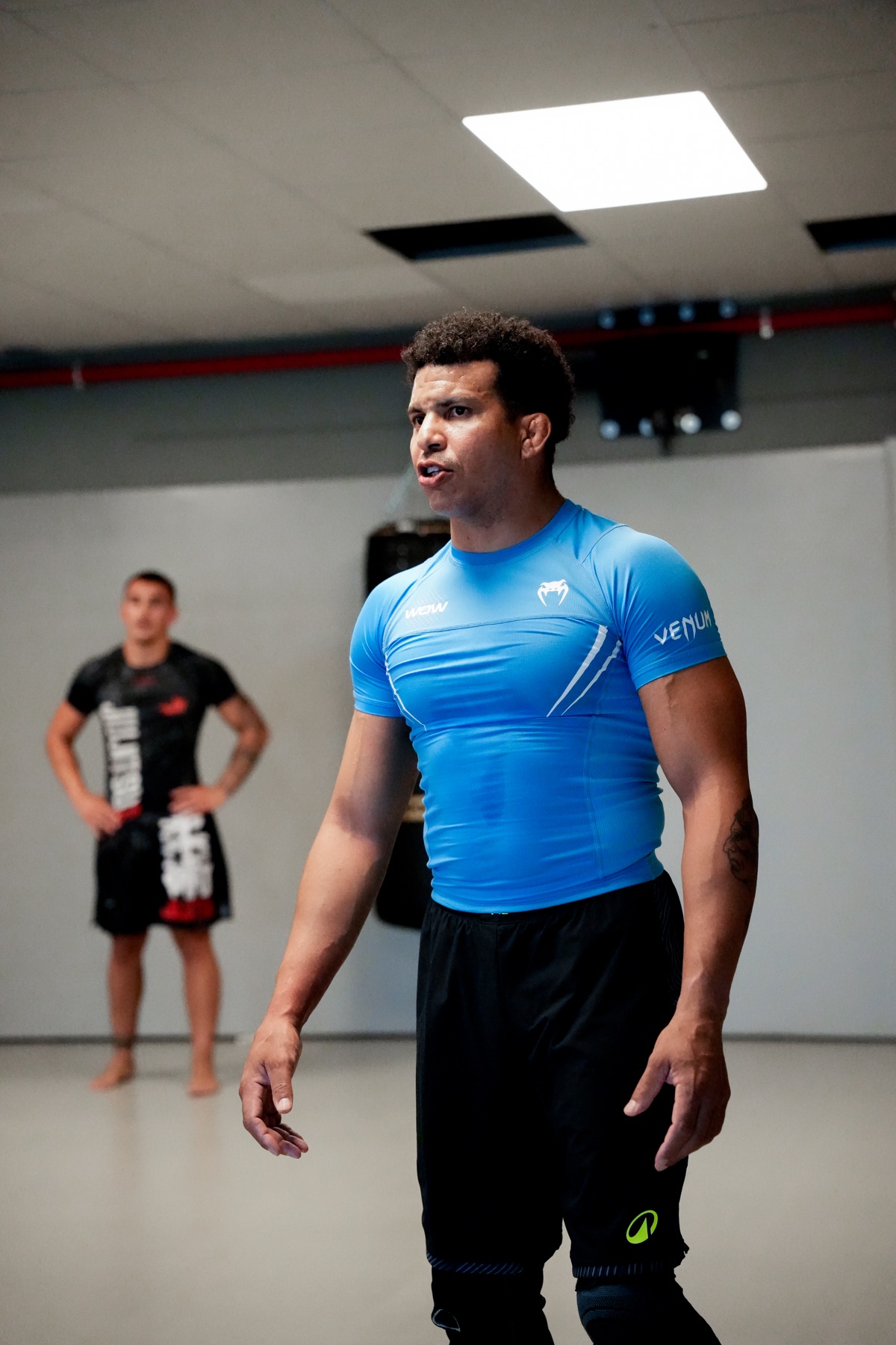 Clase de grappling en el tatami de Fight Club